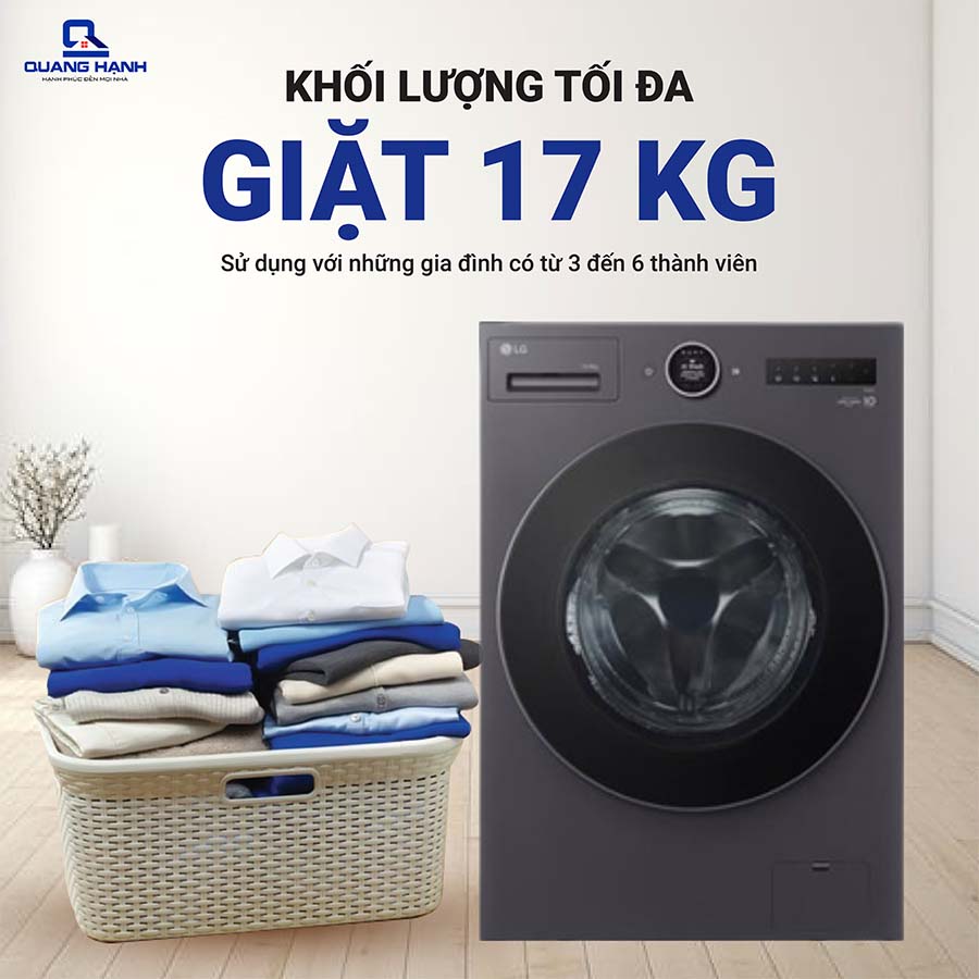 Máy giặt LG Inverter 17 kg F2517SNTG QH246970 6