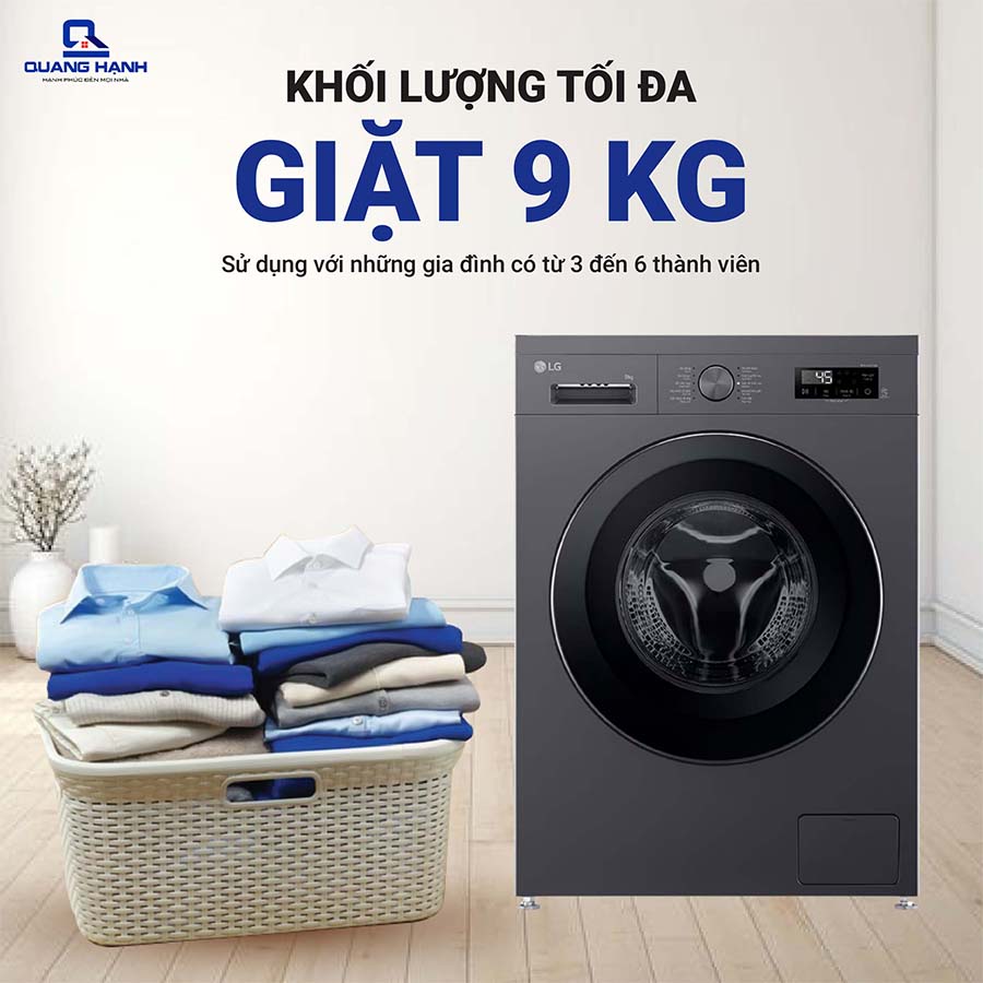 Máy giặt LG Inverter 9 kg FB1209S5M QH245925 5