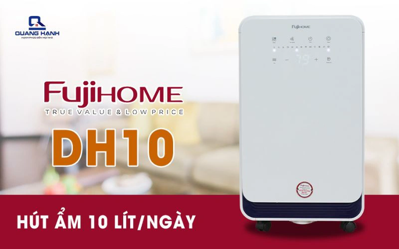 máy hút ẩm 10l