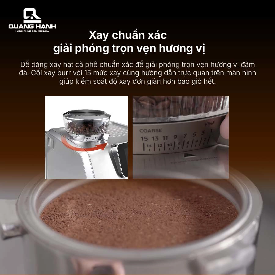 Máy pha cà phê DeLonghi La Specialista Touch EC9455.M QH247203 6