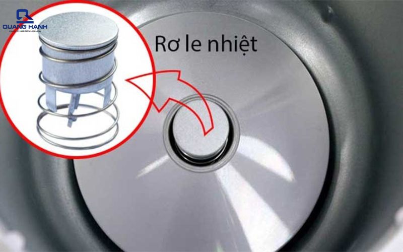 nồi cơm điện bị hư chỉ sau thời gian ngắn sử dụng