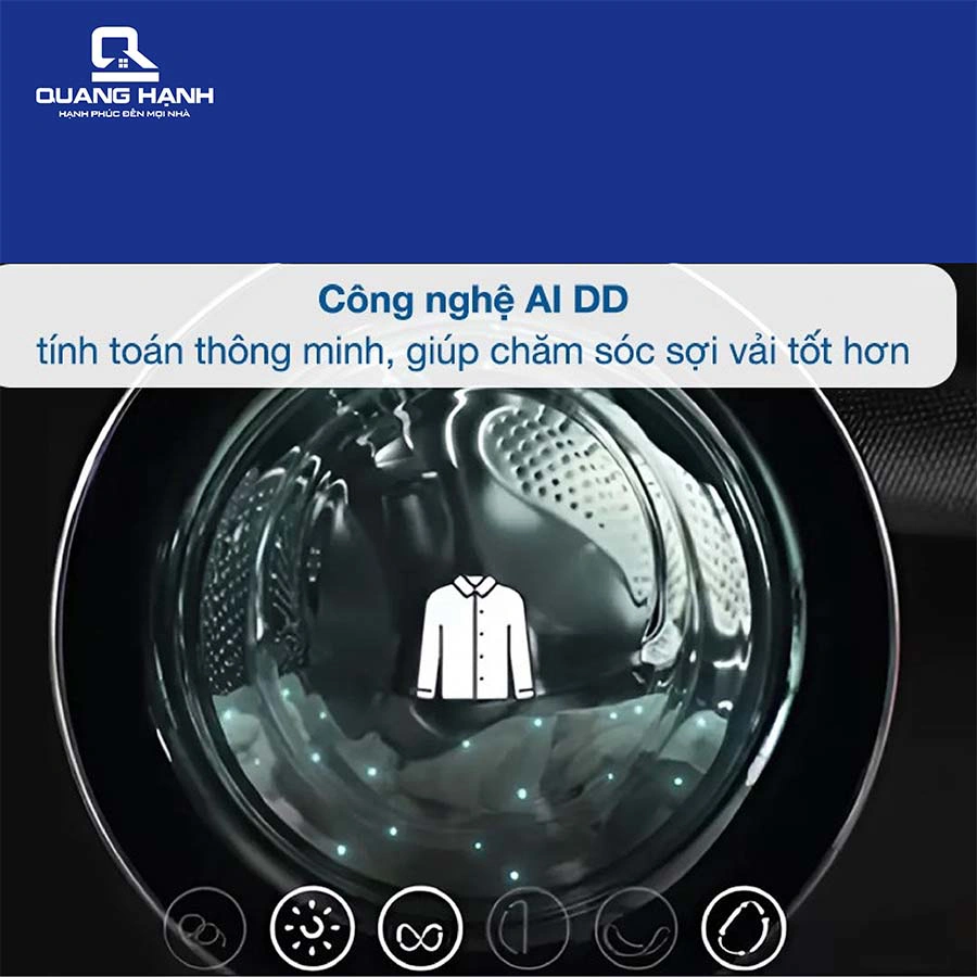 Tháp giặt sấy LG WashTower™ giặt 14kg / sấy 10kg WT1410NHEG QH245568 6