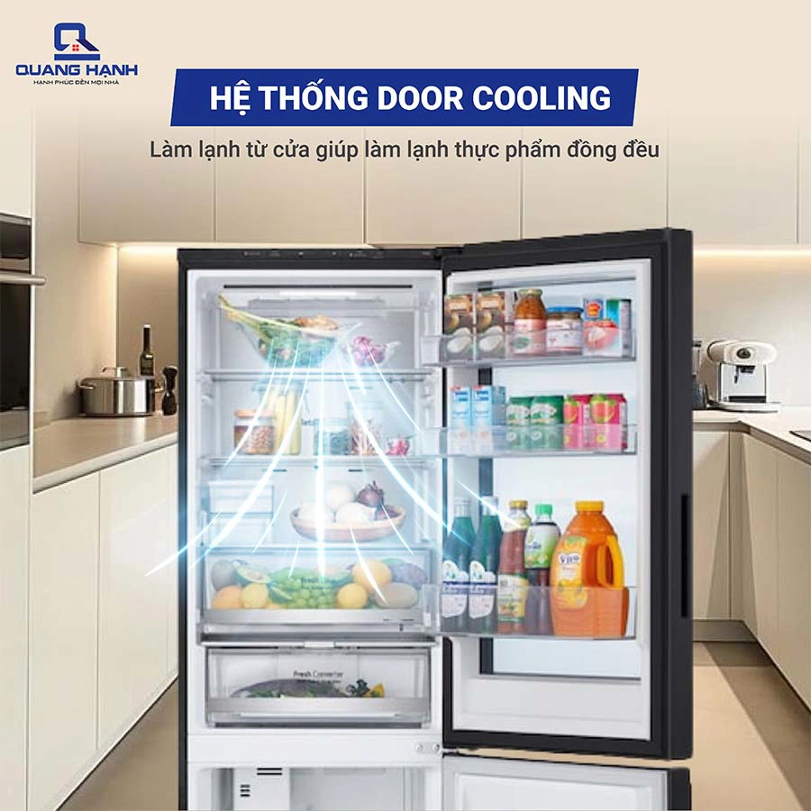 Tủ lạnh LG Inverter 340 lít InstaView LBB33BLMAI  QH246005 2
