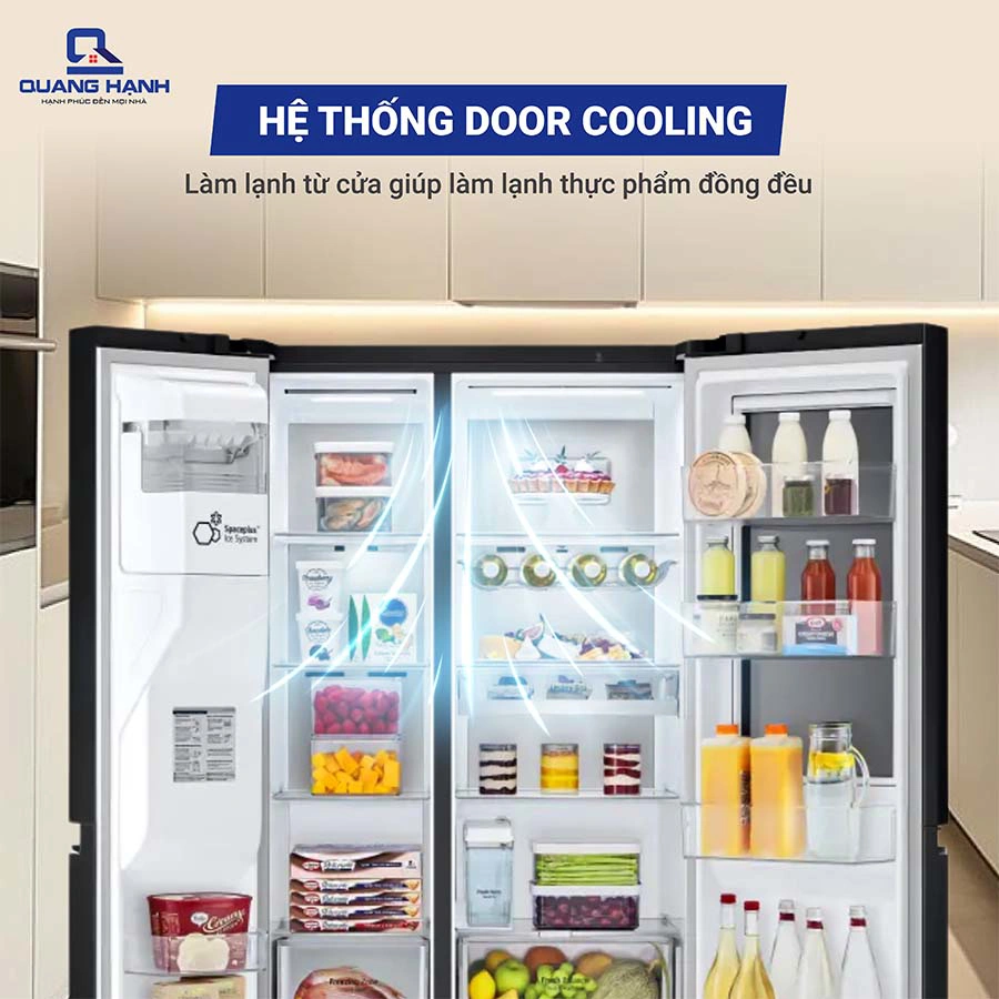 Tủ lạnh LG Inverter 635 lít Side By Side InstaView GR-G257BL QH245981 3