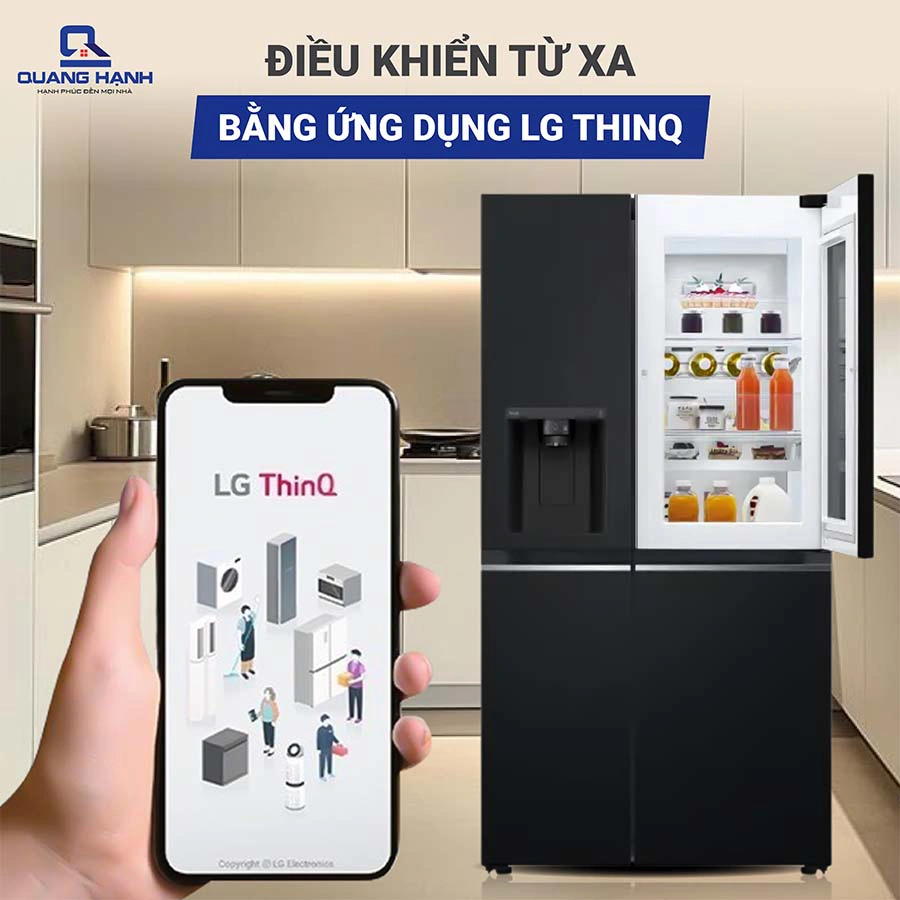 Tủ lạnh LG Inverter 635 lít Side By Side InstaView GR-G257BL QH245981 9