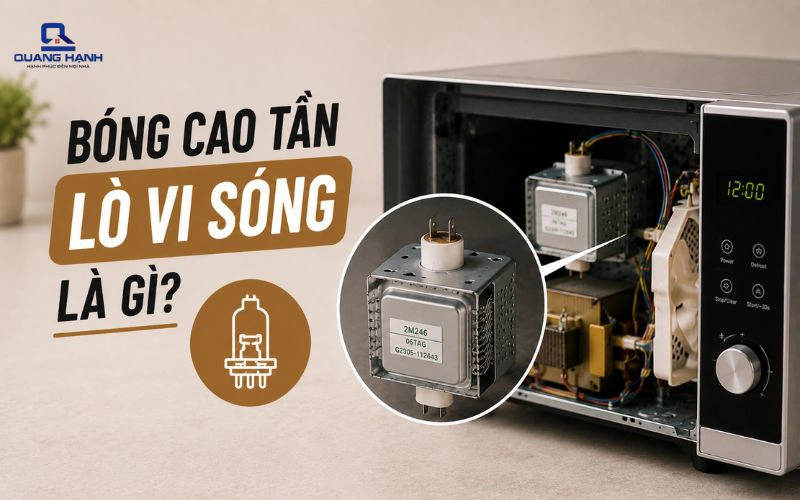 Bóng cao tần lò vi sóng là gì? Cấu tạo và nguyên lý hoạt động