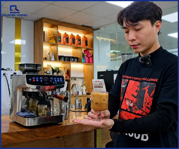 Cách sử dụng máy pha cà phê Ceria