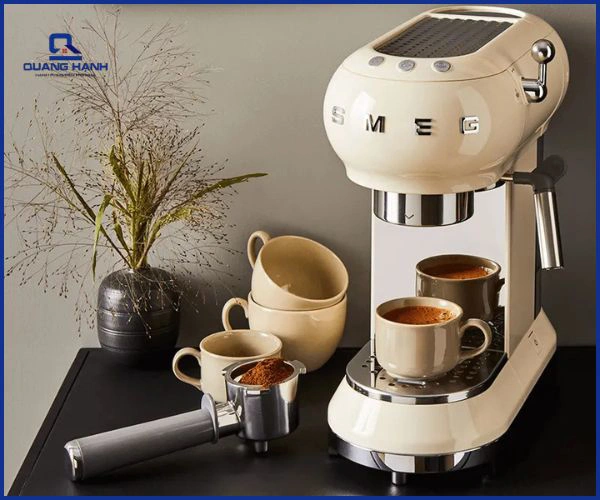 cách sử dụng máy pha cà phê Smeg