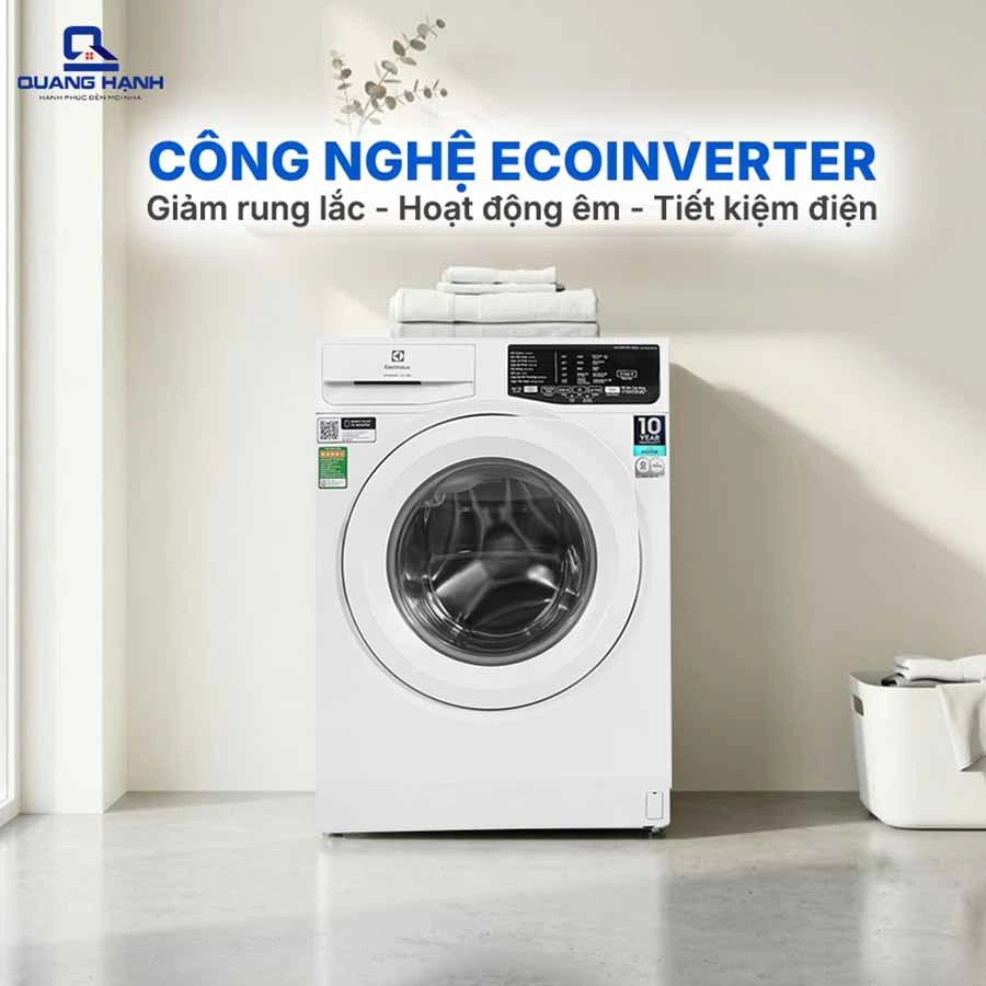 Máy giặt Electrolux Inverter 10 kg EWF1025DQWB  QH243038 5