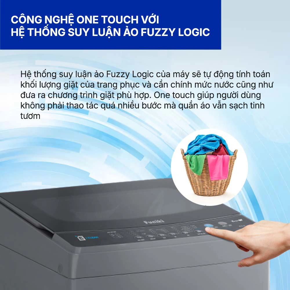 Máy giặt cửa trên Funiki HWM T6105ABG 10.5 kg QH247796 3