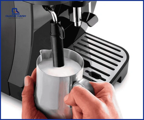 Vòi đánh sữa không ra hơi nước hoặc hơi yếu