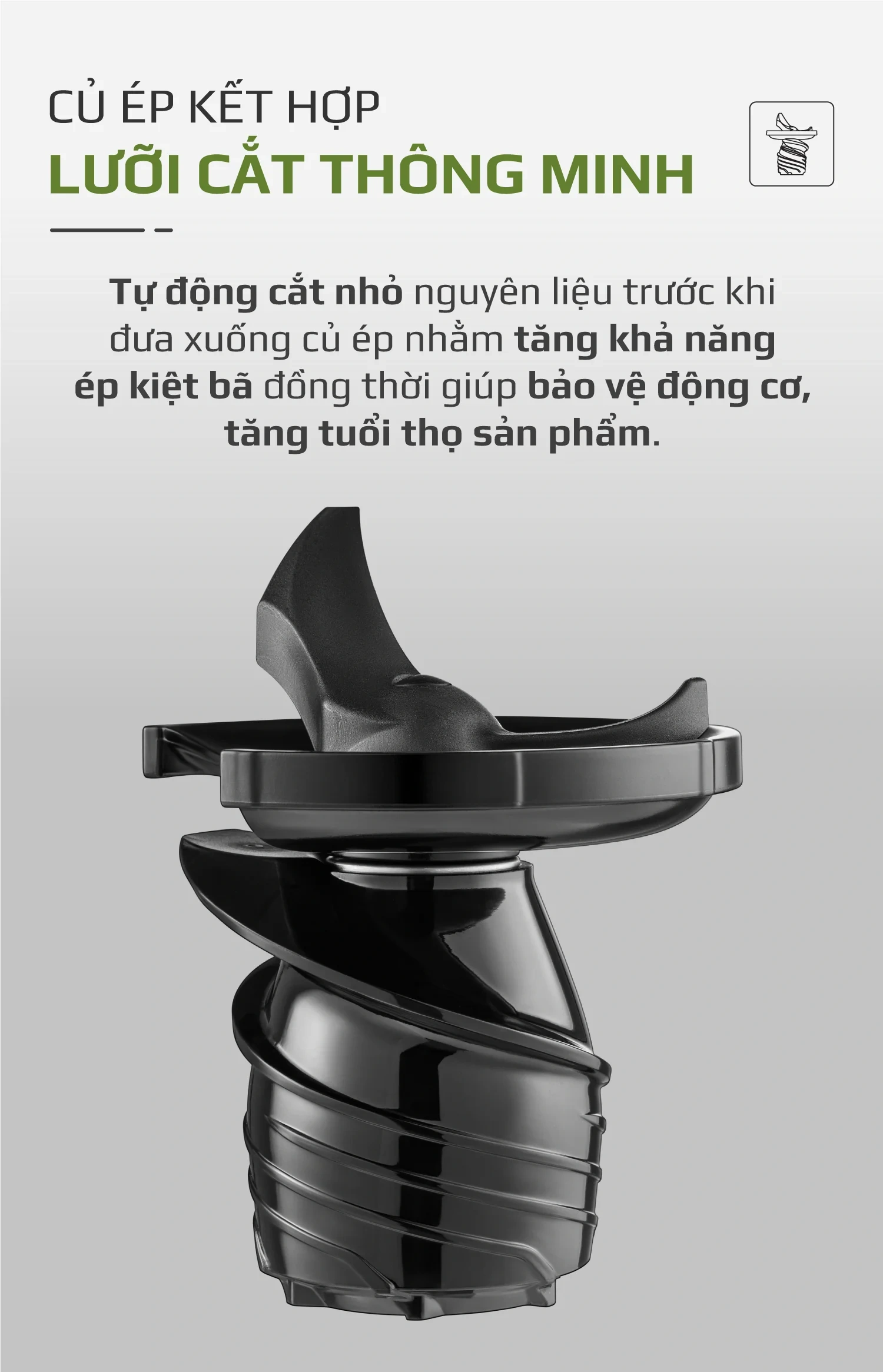 Máy ép chậm Olivo SJ2000 QH243692 5