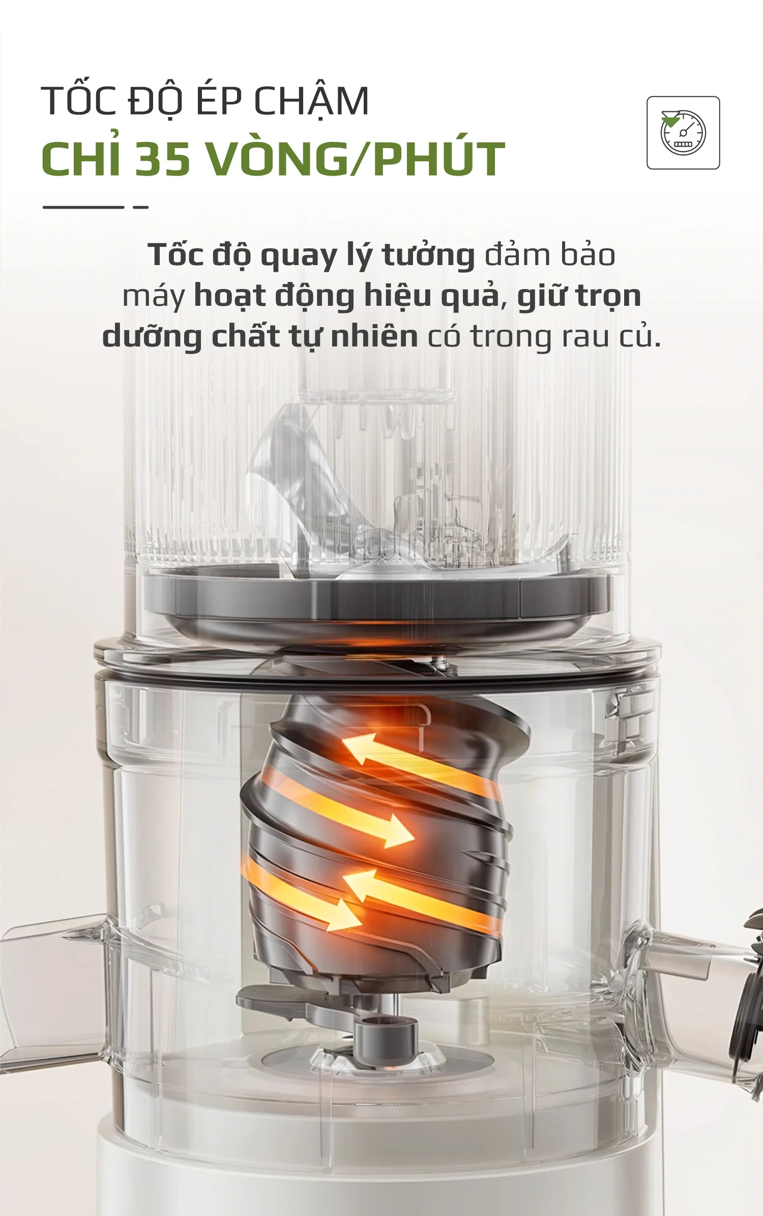 Máy ép chậm Olivo SJ2000 QH243692 7