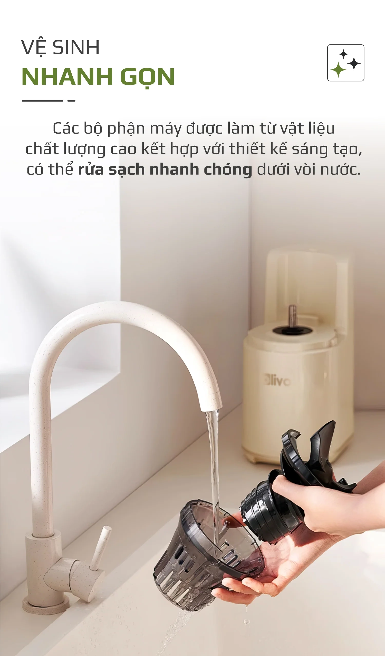 Máy ép chậm Olivo SJ2000 QH243692 11