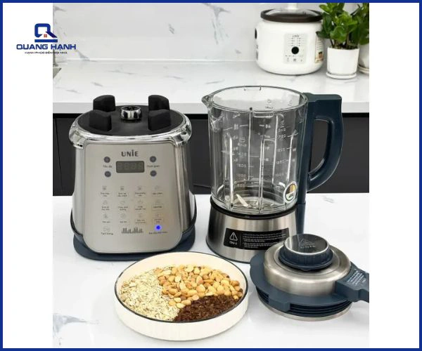 So Sánh Máy Làm Sữa Hạt Joyoung Và Unie 