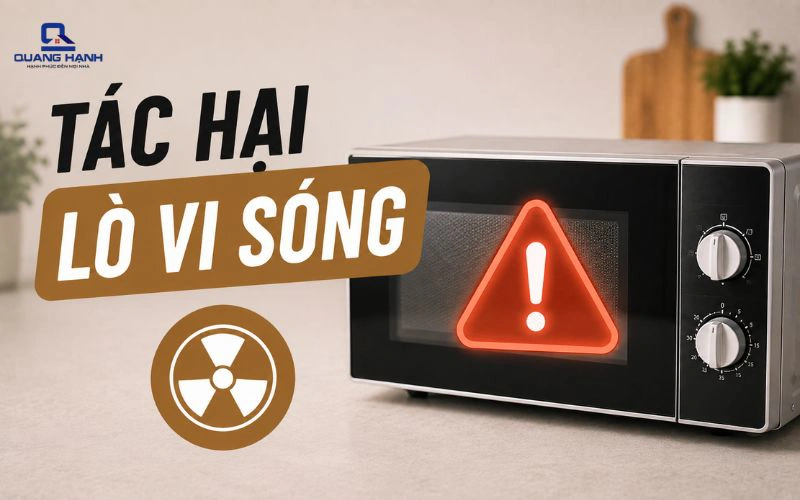 Tác hại của lò vi sóng có thật không? Những hiểu lầm và lưu ý 