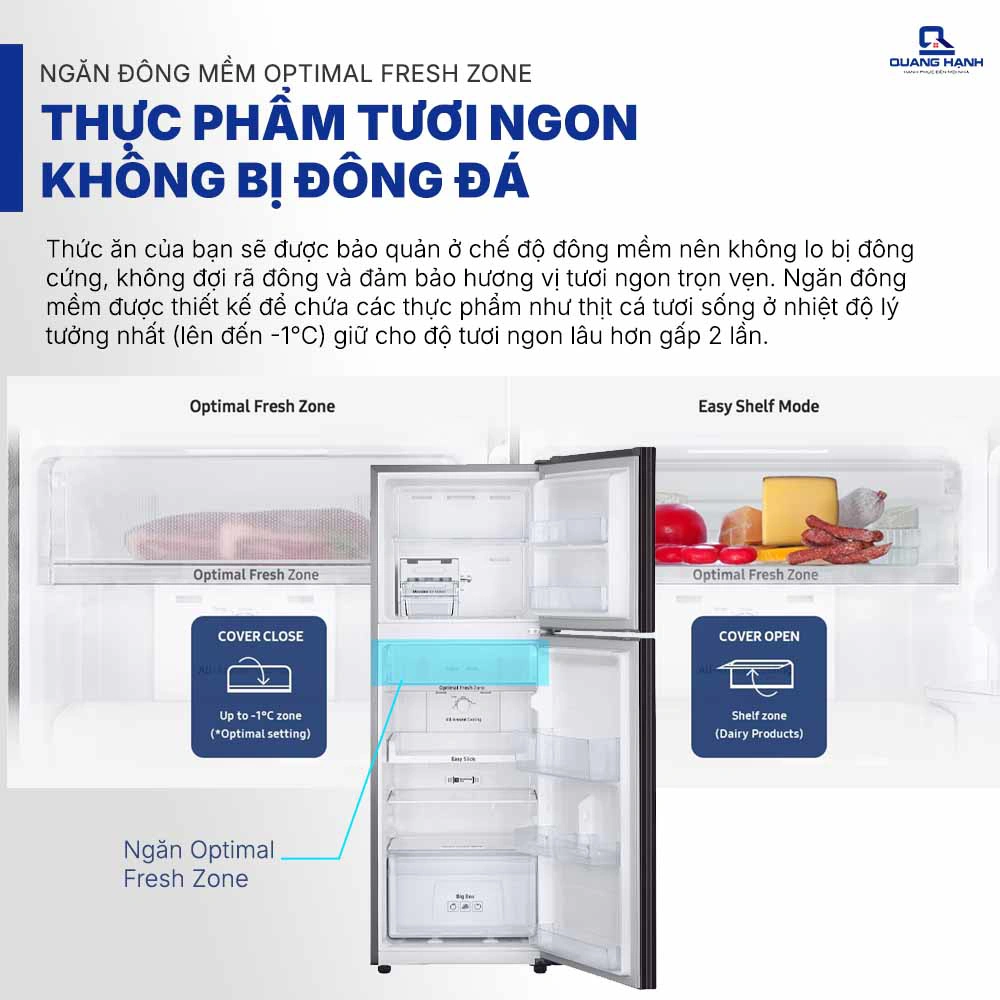 Tủ lạnh Samsung Inverter 236 lít RT22M4032BY/SV QH240675 8