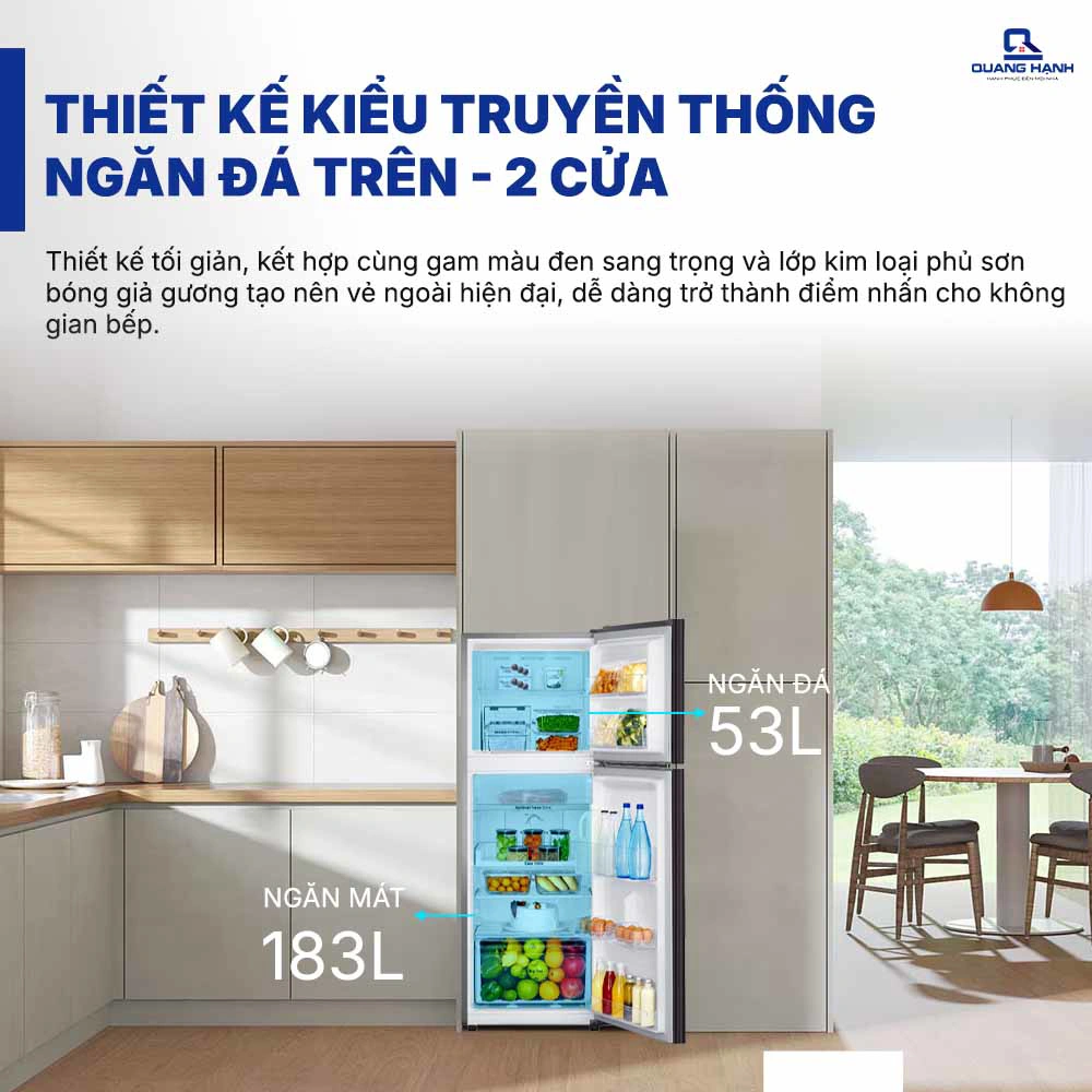 Tủ lạnh Samsung Inverter 236 lít RT22M4032BY/SV QH240675 3