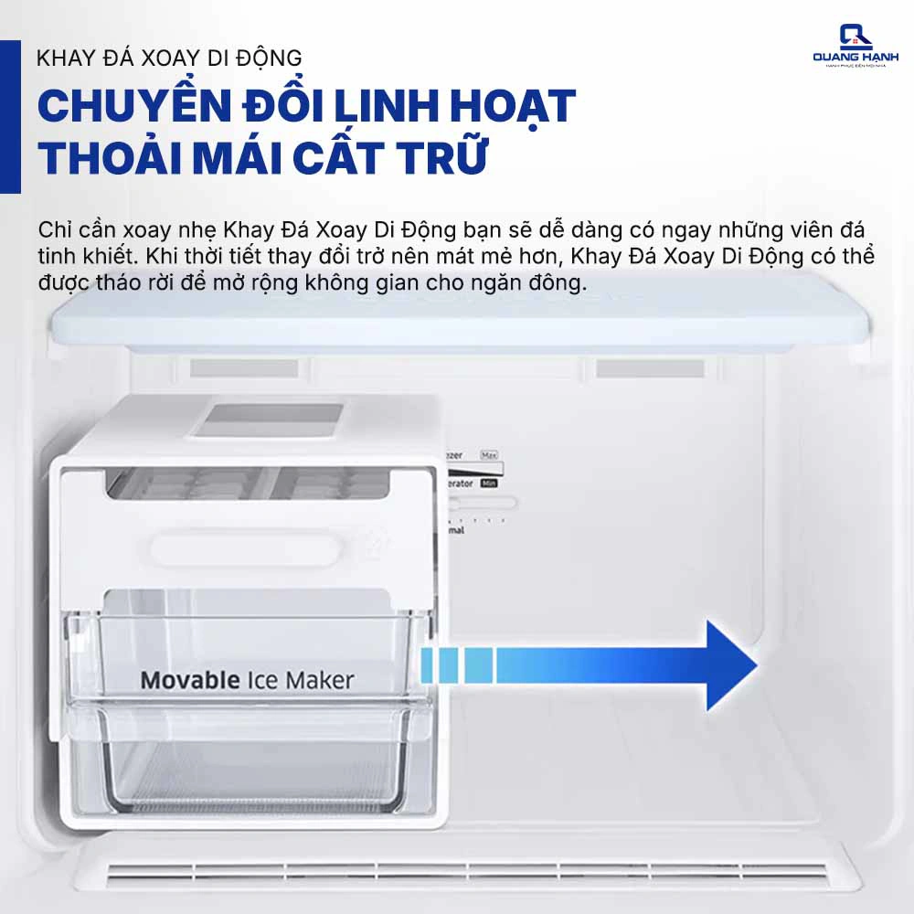 Tủ lạnh Samsung Inverter 236 lít RT22M4032BY/SV QH240675 7