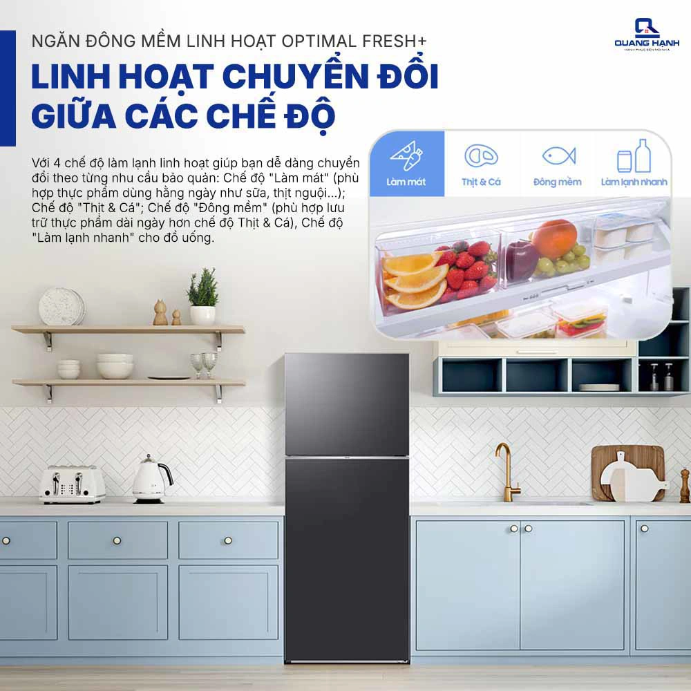 Tủ lạnh Samsung Inverter 305 lít RT31CG5424B1SV QH243132 7