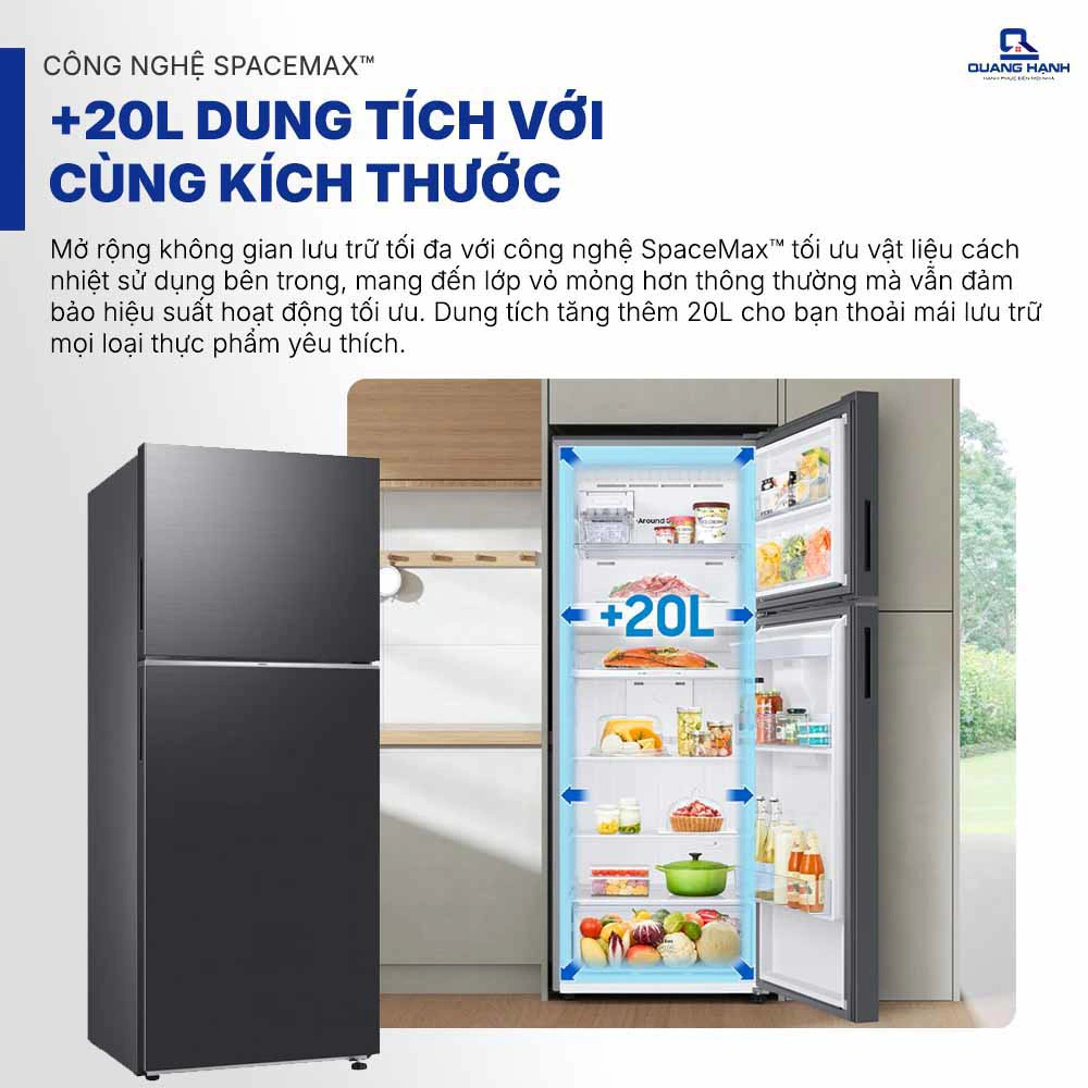 Tủ lạnh Samsung Inverter 305 lít RT31CG5424B1SV QH243132 4