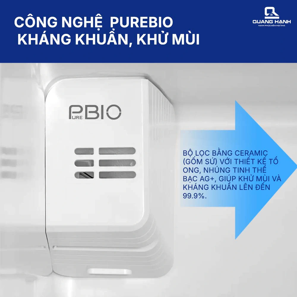 Tủ lạnh Side By Side Inveter 555 lít Toshiba GR-RS696WI-PMV(60)-AG QH245522 5