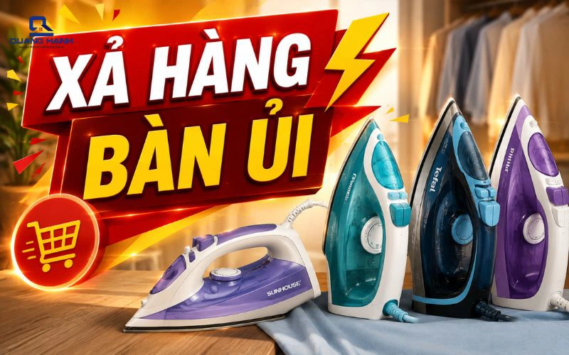 Xả Hàng Bàn Là (Bàn Ủi) Chính Hãng- Giảm Tới 50%, Có Hạn