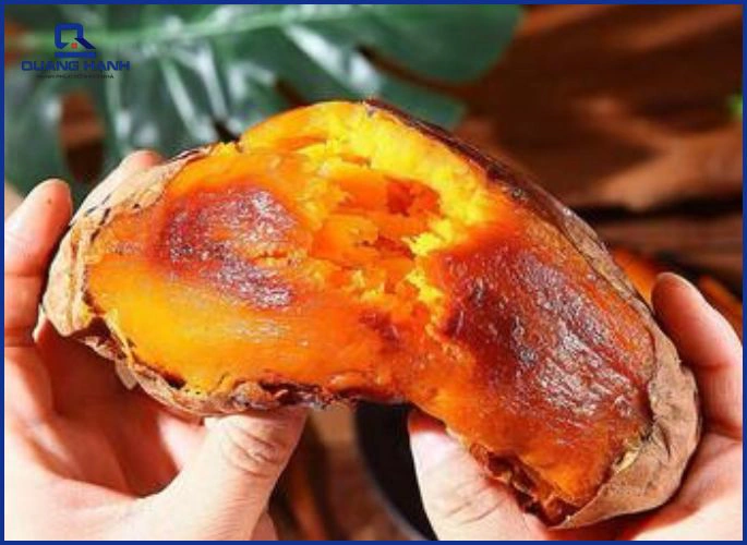 Cách nướng khoai mật bằng lò vi sóng siêu nhanh, nhiều mật 4