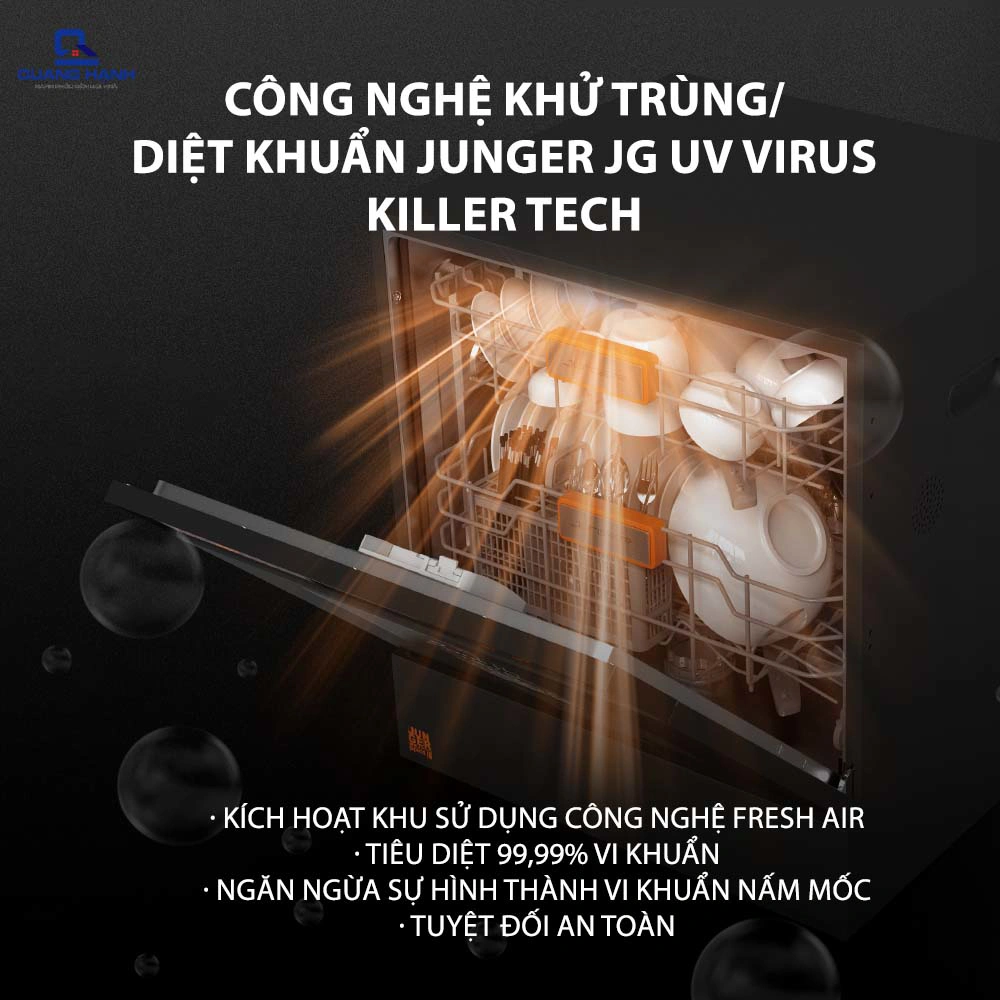 Máy rửa bát 13 bộ Junger DWJ-136-VG QH246662 5