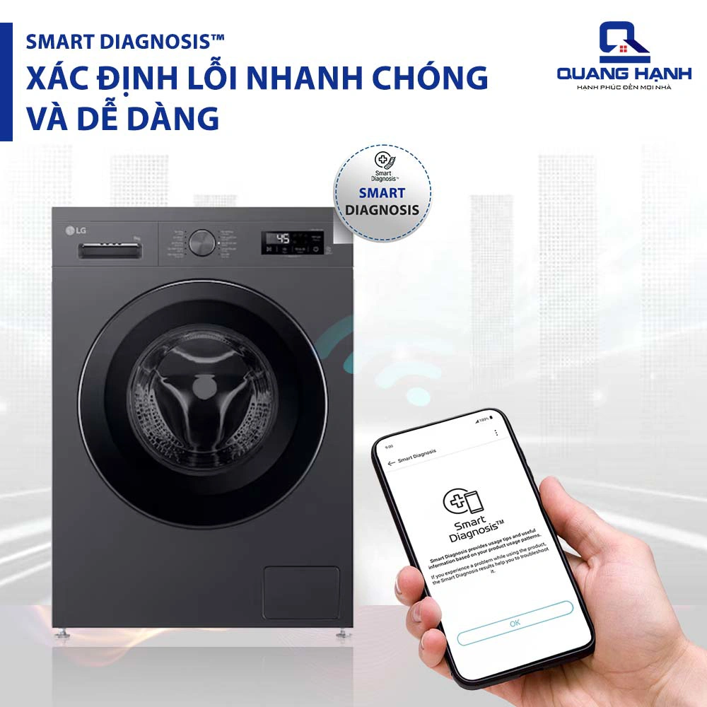 Máy giặt LG Inverter 9 kg FB1209S6M QH247020 6