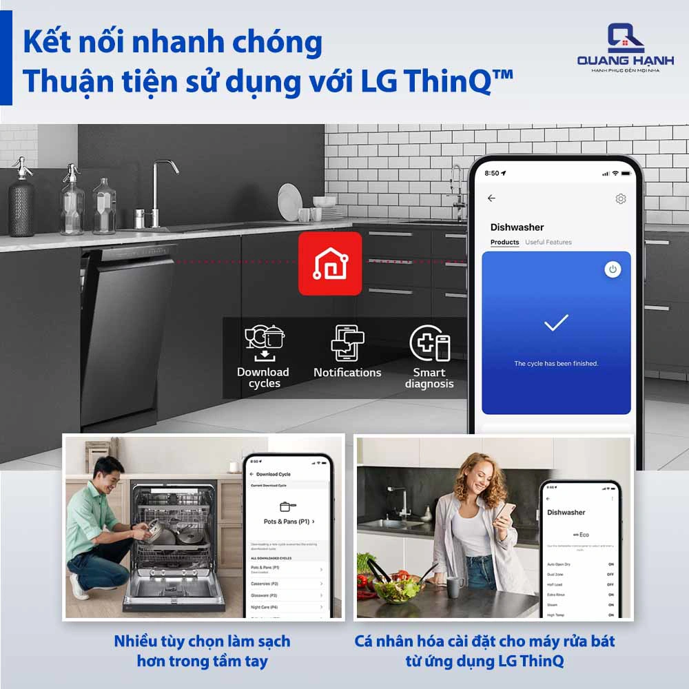 Máy rửa chén độc lập LG LDT14SVA4 QH245234 7