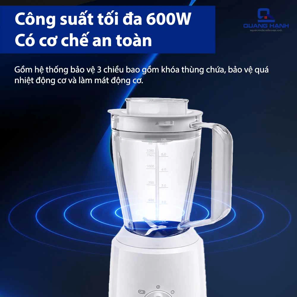 Máy xay sinh tố Braun JB1010WH 600W QH247482 7