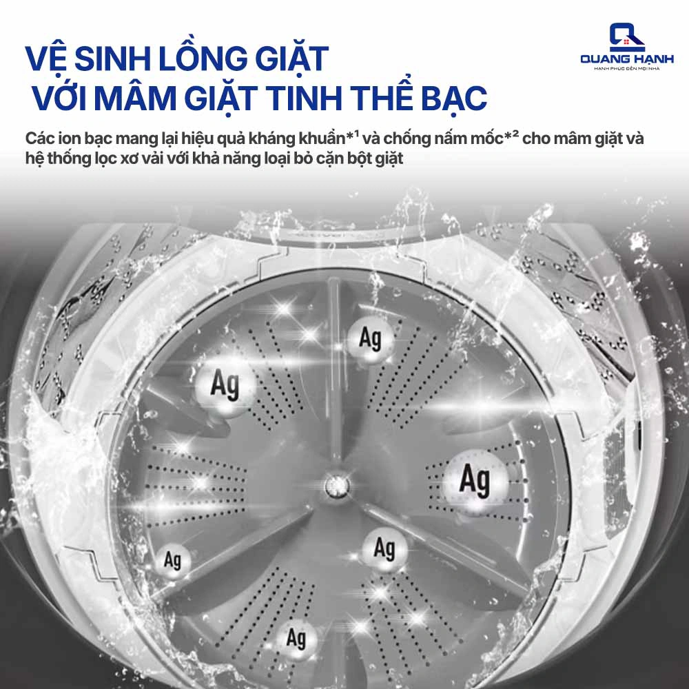 Máy giặt Panasonic 9 Kg lồng đứng NA-F90S10BRV QH242158 4