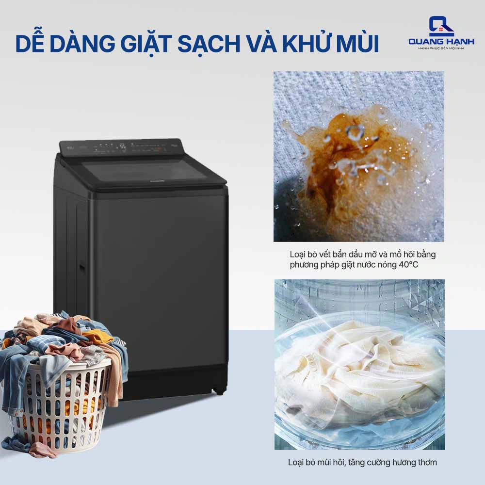 Máy giặt Panasonic Inverter 14.5 Kg NA-FD145V3BV QH247760 6