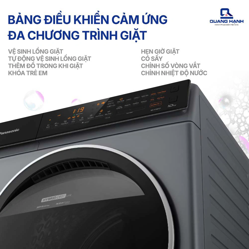 Máy giặt Panasonic Inverter 10 kg NA-V10FA1LVT QH242955 7
