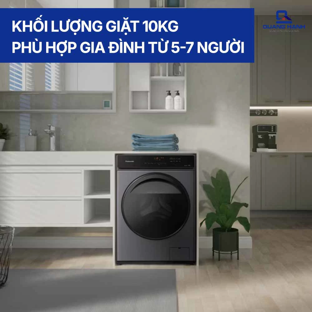 Máy giặt Panasonic Inverter 9 kg NA-V90FA1LVT QH242956 3