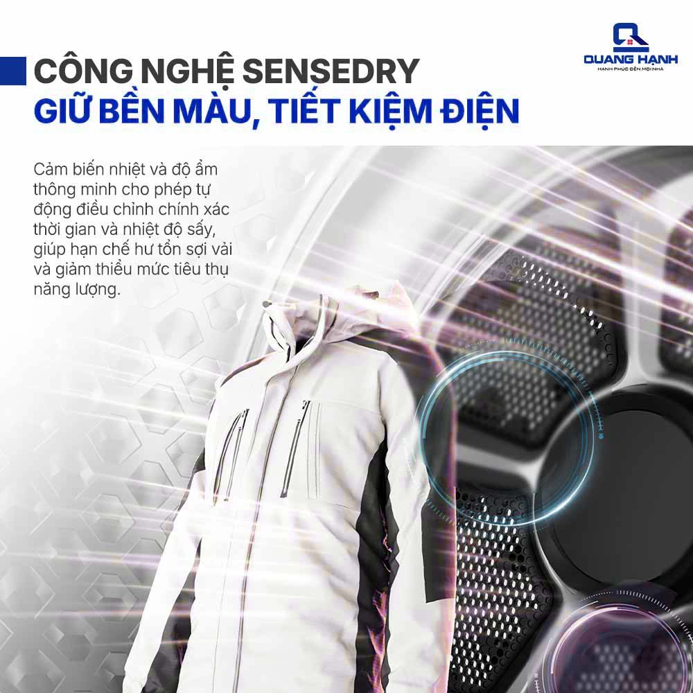 Máy sấy bơm nhiệt Toshiba 8.0 kg TD-T21B90HWV(MG) QH246717 6