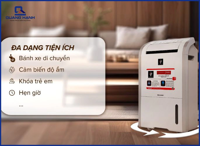 Sấy quần áo bằng máy hút ẩm: Cách dùng hiệu quả, tiết kiệm điện 3