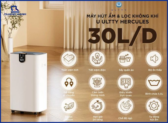 Máy hút ẩm U ULTTY HERCULES