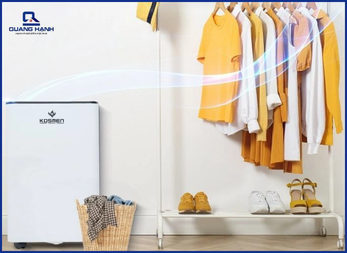 Sấy quần áo bằng máy hút ẩm: Cách dùng hiệu quả, tiết kiệm điện 2