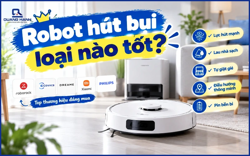 Mua Robot hút bụi loại nào cho nhà chung cư, nhà nhiều tầng?