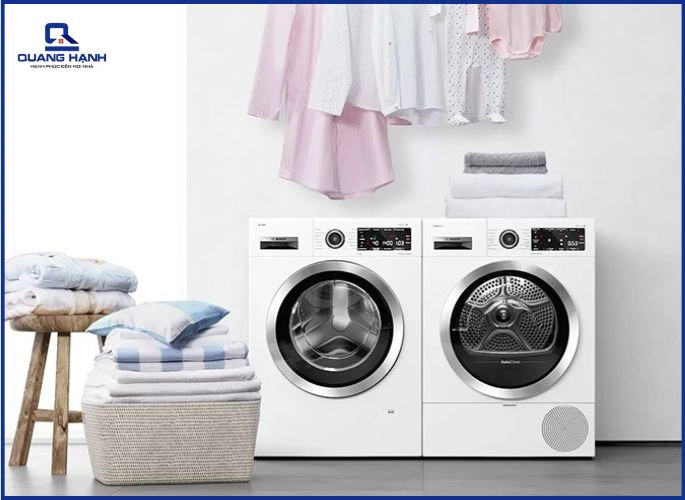 Bật máy và chọn chương trình