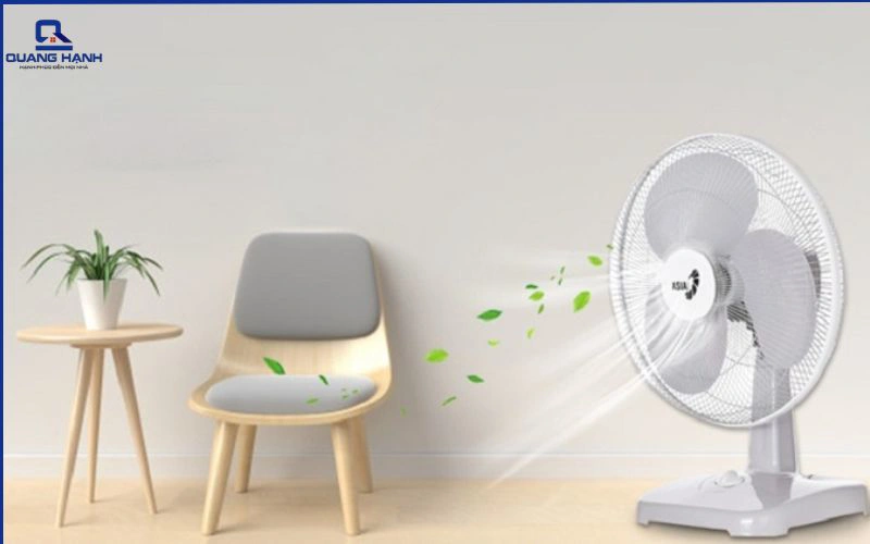 1 cái quạt tốn bao nhiêu điện