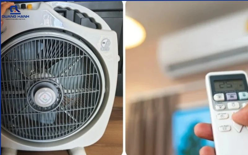 1 máy lạnh bằng bao nhiêu quạt
