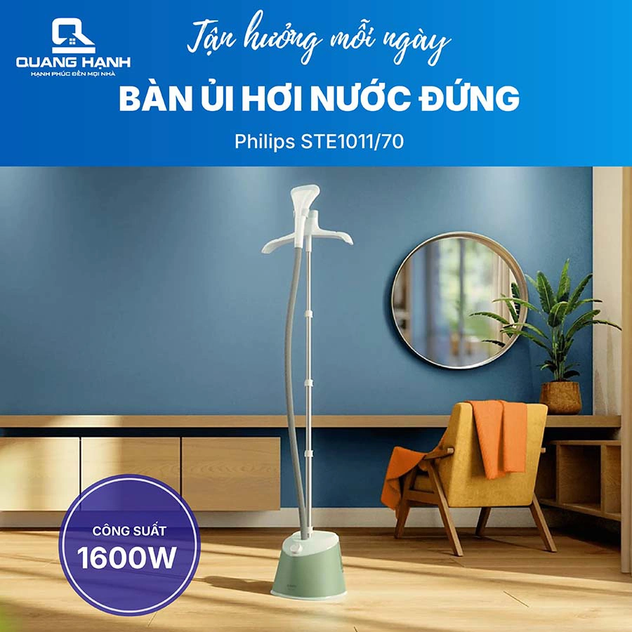 Bàn là hơi nước Philips STE1011/70 1600W QH246774 2
