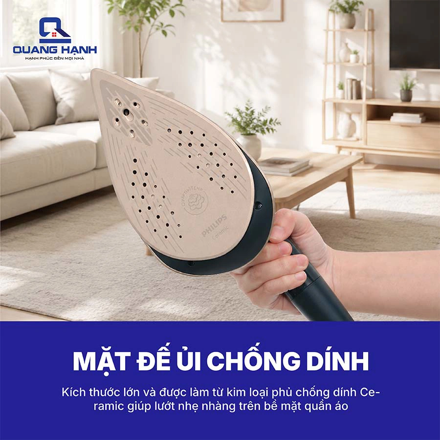 Bàn ủi hơi nước đứng Philips AIS6020/70 1800W QH243657 4