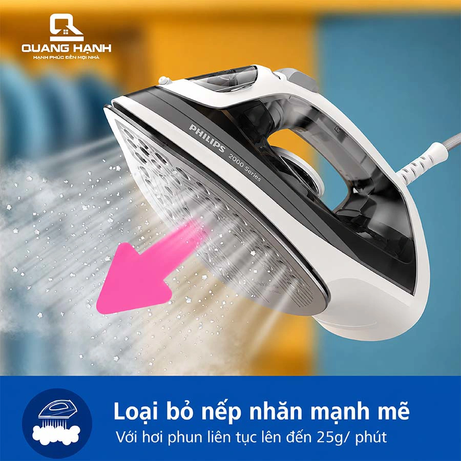 Bàn ủi hơi nước Philips DST2020/80 2000W QH245136 6