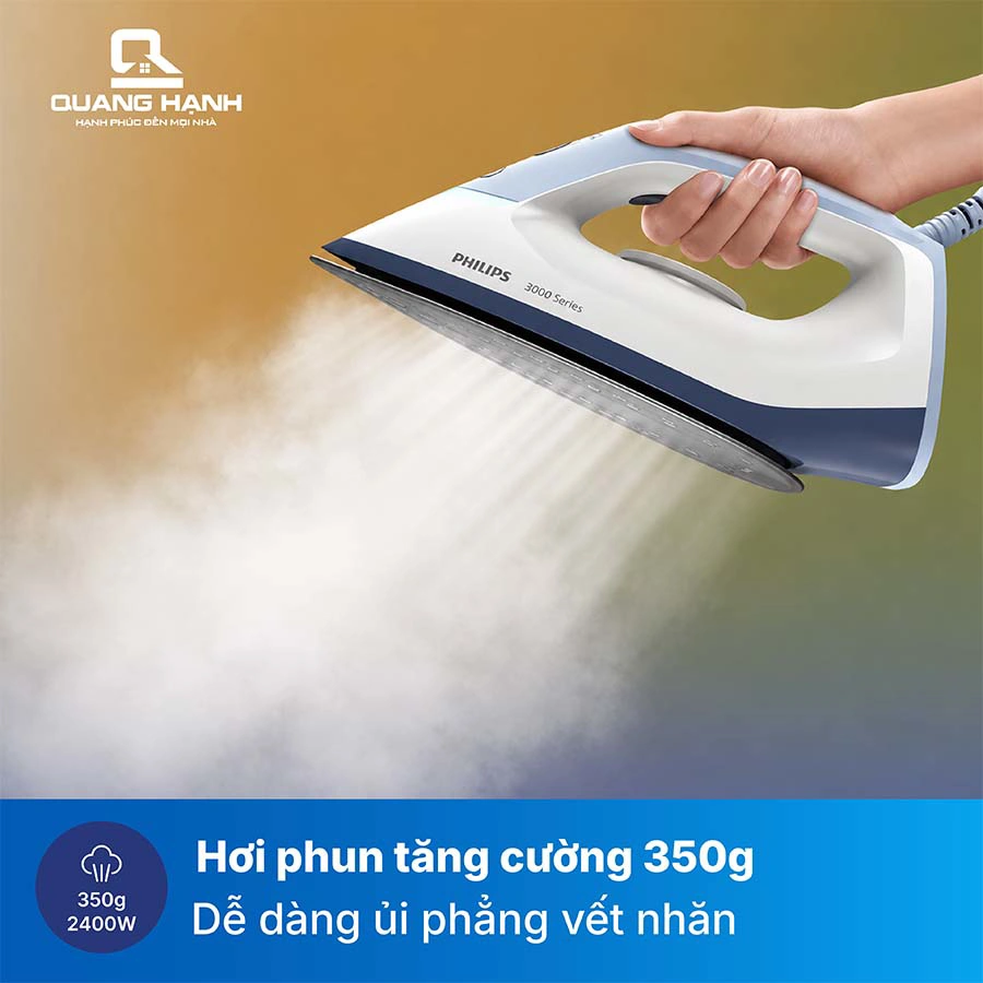 Bàn ủi hơi nước Philips PSG3000/20 QH242938 5