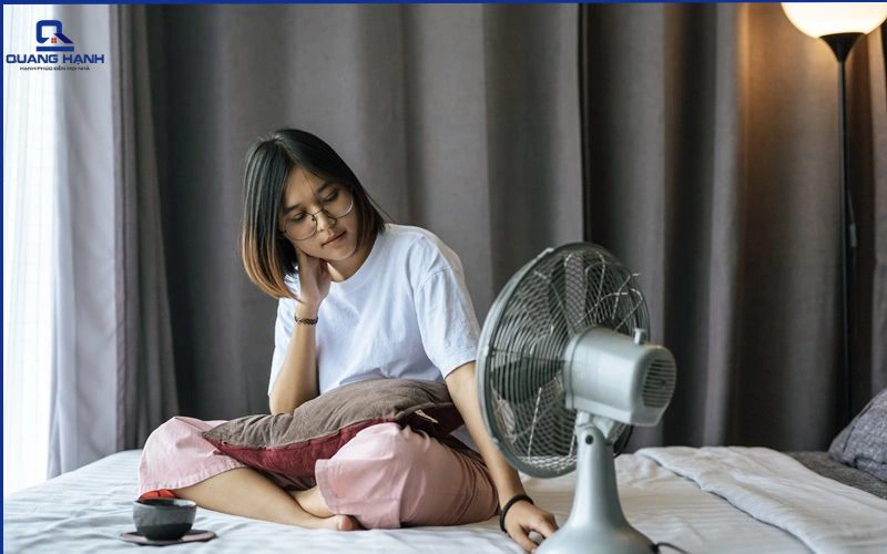 bị sở có kiêng gió quạt không