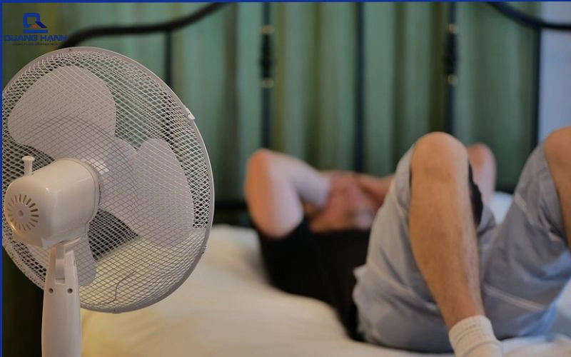 bị sở có kiêng gió quạt không